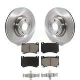 Front Disc Brake Rotors And Ceramic Pads Kit For Hyundai Genesis Equus