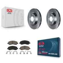 Load image into Gallery viewer, Front Brake Rotor Ceramic Pad Kit For Jeep Dodge Patriot Mitsubishi Chrysler 200