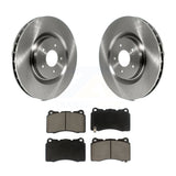 Front Disc Brake Rotors And Ceramic Pads Kit For Mitsubishi Lancer