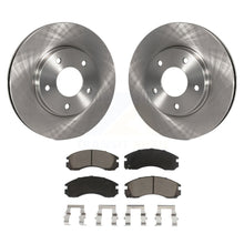 Charger l&#39;image dans la galerie, Front Disc Brake Rotors And Ceramic Pads Kit For 2000 Mitsubishi Eclipse 3.0L