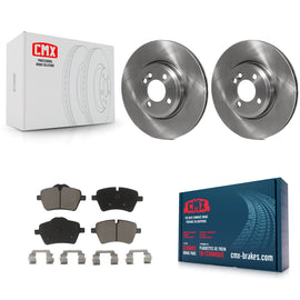 Front Disc Brake Rotors And Ceramic Pads Kit For Mini Cooper Countryman