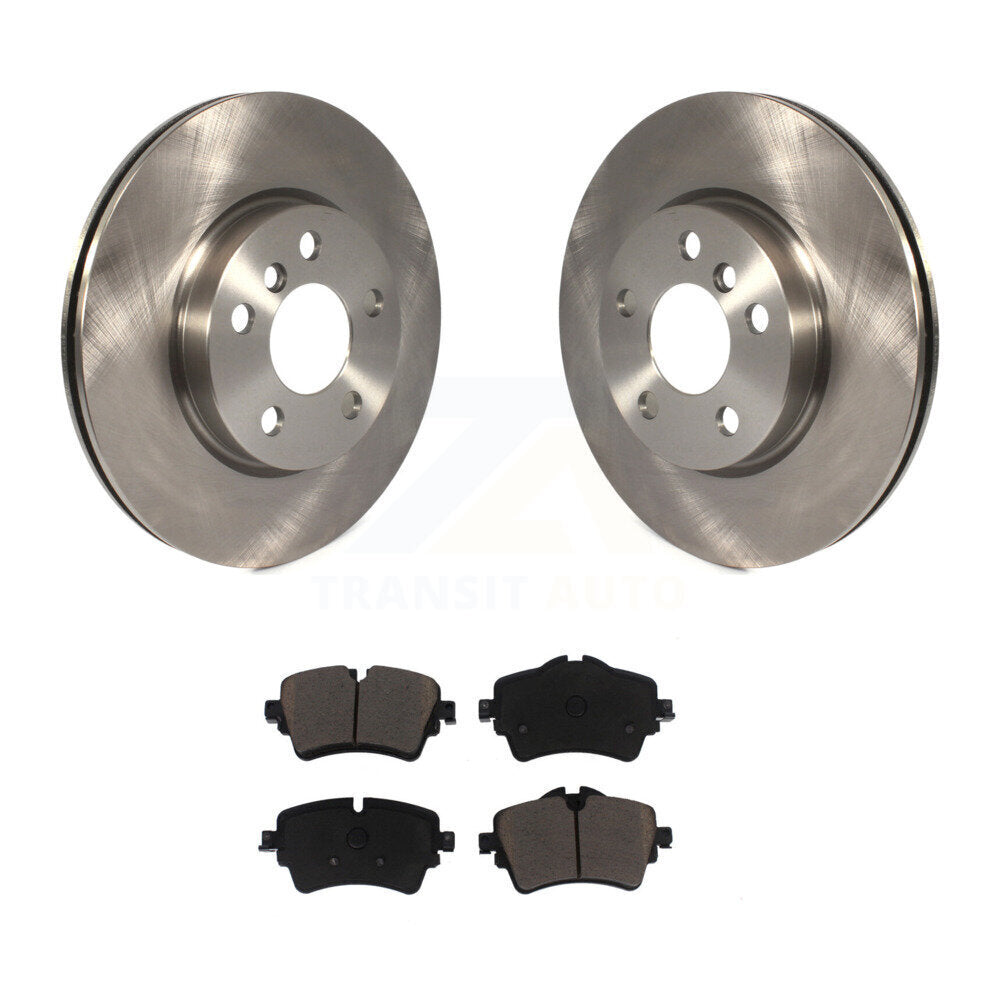 Front Disc Brake Rotors And Ceramic Pads Kit For Mini Cooper Clubman