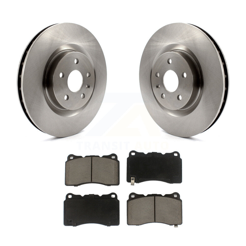 Front Disc Brake Rotors And Ceramic Pads Kit For Buick Regal Pontiac G8