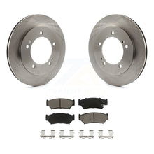 Charger l&#39;image dans la galerie, Front Brake Rotors Ceramic Pad Kit For 1999-2004 Chevrolet Tracker Suzuki Vitara