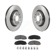 Charger l&#39;image dans la galerie, Front Disc Brake Rotors And Ceramic Pads Kit For Jeep Wrangler Gladiator