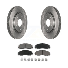 Load image into Gallery viewer, Front Disc Brake Rotors And Ceramic Pads Kit For Dodge Grand Caravan