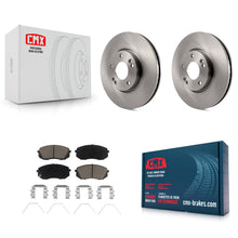 Load image into Gallery viewer, [Front] 2017-2019 Kia Soul EV Premium OE Brake Rotors &amp; Ceramic Pads Kit For Max Braking