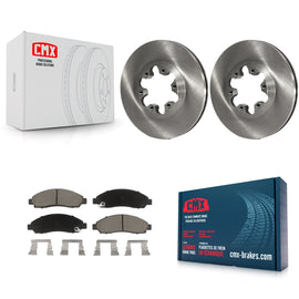 Front Brake Rotors Ceramic Pad Kit For Chevrolet Colorado GMC Canyon Isuzu i-290