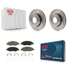 Load image into Gallery viewer, [Front] 2009-2011 Nissan Versa 1.6L Premium OE Brake Rotors &amp; Ceramic Pads Kit For Max Braking