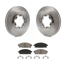 Charger l&#39;image dans la galerie, Front Disc Brake Rotors And Ceramic Pads Kit For Nissan Pathfinder INFINITI QX4