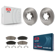Load image into Gallery viewer, Front Disc Brake Rotors And Ceramic Pads Kit For Nissan Pathfinder INFINITI QX4