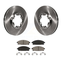 Charger l&#39;image dans la galerie, Front Disc Brake Rotors And Ceramic Pads Kit For Nissan Pathfinder INFINITI QX4