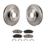 [Front] 2004-2006 Nissan X-Trail Premium OE Brake Rotors & Ceramic Pads Kit For Max Braking