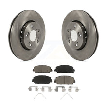 Load image into Gallery viewer, Front Disc Brake Rotors And Ceramic Pads Kit For Acura RLX