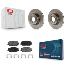 Load image into Gallery viewer, Front Disc Brake Rotors And Ceramic Pads Kit For Hyundai Genesis Coupe