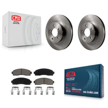 Load image into Gallery viewer, Front Disc Brake Rotors Ceramic Pad Kit For Saturn Vue Chevrolet Equinox Pontiac