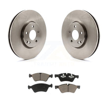 Charger l&#39;image dans la galerie, Front Disc Brake Rotors And Ceramic Pads Kit For Mercedes-Benz E550 E500 AWD