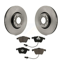 Charger l&#39;image dans la galerie, Front Brake Rotors Ceramic Pad Kit For 10-11 Saab 9-3X With 314mm Diameter Rotor