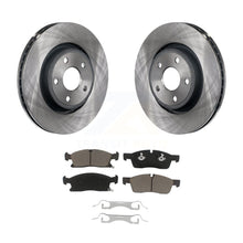 Charger l&#39;image dans la galerie, Front Disc Brake Rotors Ceramic Pad Kit For Jeep Grand Cherokee Dodge Durango WK