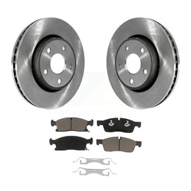 Front Disc Brake Rotor And Ceramic Pad Kit For Jeep Grand Cherokee Dodge Durango