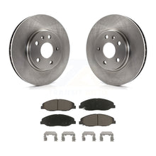 Load image into Gallery viewer, Front Disc Brake Rotors And Ceramic Pads Kit For Cadillac CTS