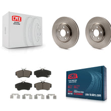 Load image into Gallery viewer, Front Disc Brake Rotors And Ceramic Pads Kit For Chrysler PT Cruiser Dodge Neon