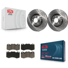 Load image into Gallery viewer, Front Disc Brake Rotors And Ceramic Pads Kit For Land Rover Range Sport