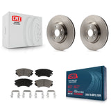 [Front] 2011-2017 Chevrolet Caprice Premium OE Brake Rotors & Ceramic Pads Kit For Max Braking