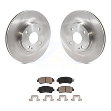 Charger l&#39;image dans la galerie, Front Disc Brake Rotors And Ceramic Pads Kit For Toyota Yaris iA Scion