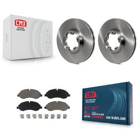 Front Brake Rotor & Ceramic Pad Kit For Ford Transit-250 Transit-350 Transit-150