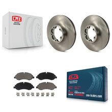 Load image into Gallery viewer, [Front] 2015-2019 Ford Transit-350 HD Premium OE Brake Rotors &amp; Ceramic Pads Kit For Max Braking