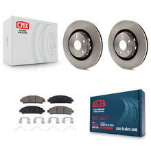 Load image into Gallery viewer, [Front] 2009-2016 Toyota Venza Premium OE Brake Rotors &amp; Ceramic Pads Kit For Max Braking