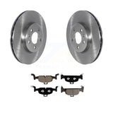 Front Disc Brake Rotors And Ceramic Pads Kit For Audi A4 Quattro A5 Sportback