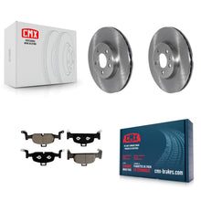 Charger l'image dans la galerie, Front Disc Brake Rotors And Ceramic Pads Kit For Audi A4 Quattro A5 Sportback
