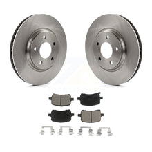 Charger l&#39;image dans la galerie, Front Brake Rotors Ceramic Pad Kit For Chevrolet Cobalt Malibu Saturn Ion HHR G6