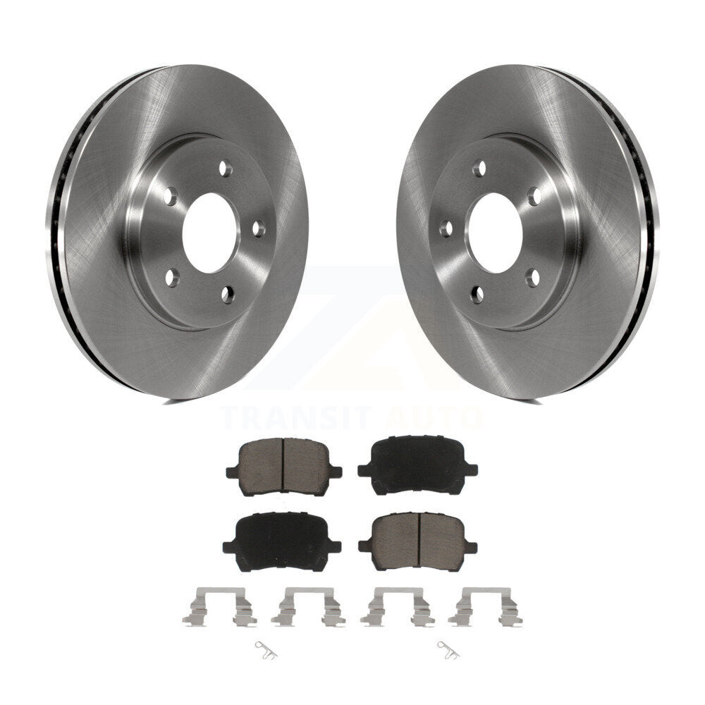 Front Disc Brake Rotors And Ceramic Pads Kit For Chevrolet HHR