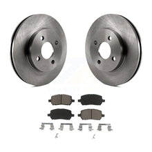 Charger l&#39;image dans la galerie, Front Brake Rotor And Ceramic Pad Kit For Chevrolet Cobalt Saturn Ion Pontiac G5