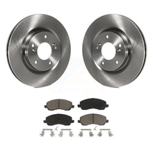 Charger l&#39;image dans la galerie, Front Disc Brake Rotors And Ceramic Pads Kit For Mitsubishi Galant Eclipse