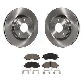 Front Disc Brake Rotors And Ceramic Pads Kit For Mitsubishi Galant Eclipse