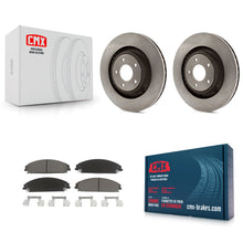 Charger l'image dans la galerie, Front Disc Brake Rotors &amp; Ceramic Pad Kit For Dodge Chrysler 200 Avenger Caliber