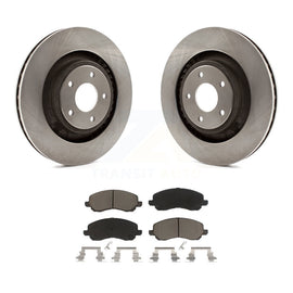 [Front] 2012 Chrysler 200 Dodge Avenger Premium OE Brake Rotors & Ceramic Pads Kit For Max Braking