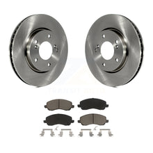 Charger l&#39;image dans la galerie, Front Disc Brake Rotors And Ceramic Pads Kit For Mitsubishi Galant