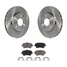Front Disc Brake Rotors And Ceramic Pads Kit For Mercedes-Benz C230 C240