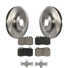 Charger l&#39;image dans la galerie, Front Disc Brake Rotors And Ceramic Pads Kit For Mercedes-Benz C230 C320 SLK350