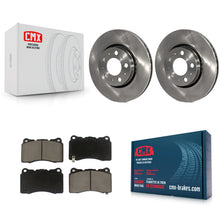 Load image into Gallery viewer, [Front] 2005-2007 Volvo V70 R Premium OE Brake Rotors &amp; Ceramic Pads Kit For Max Braking