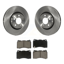 Load image into Gallery viewer, Front Brake Rotors Ceramic Pad Kit For 05-07 Volvo V70 With 305mm Diameter Rotor