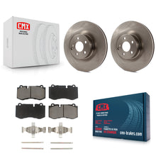 Load image into Gallery viewer, Front Brake Rotor &amp; Ceramic Pad Kit For Mercedes-Benz S550 SL550 CL550 S600 S400