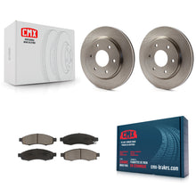 Charger l'image dans la galerie, Front Disc Brake Rotor And Ceramic Pad Kit For Nissan TITAN Armada INFINITI QX56