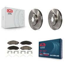 Charger l'image dans la galerie, Front Brake Rotor Ceramic Pad Kit For Chevrolet Traverse GMC Acadia Buick Blazer