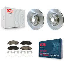 Charger l'image dans la galerie, Front Disc Brake Rotors And Ceramic Pads Kit For Cadillac XT5 Buick Enclave XT6